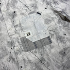 Scribble Printed Shirt - Light Grey