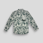 Scribble Printed Shirt - Green