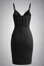 Ethereal V-Neck Wrap Dress