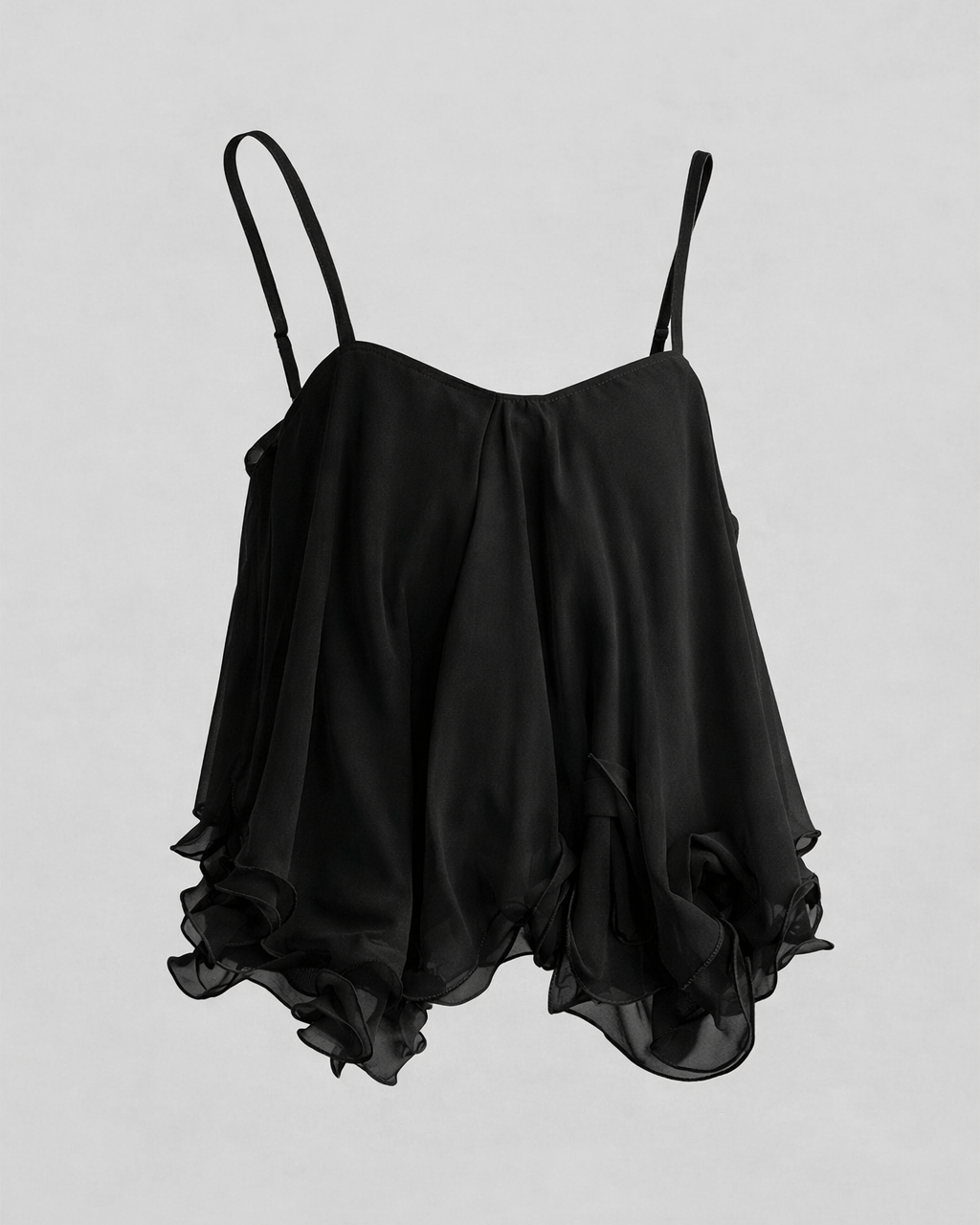 Cloud Ruffle Flowy Camisole