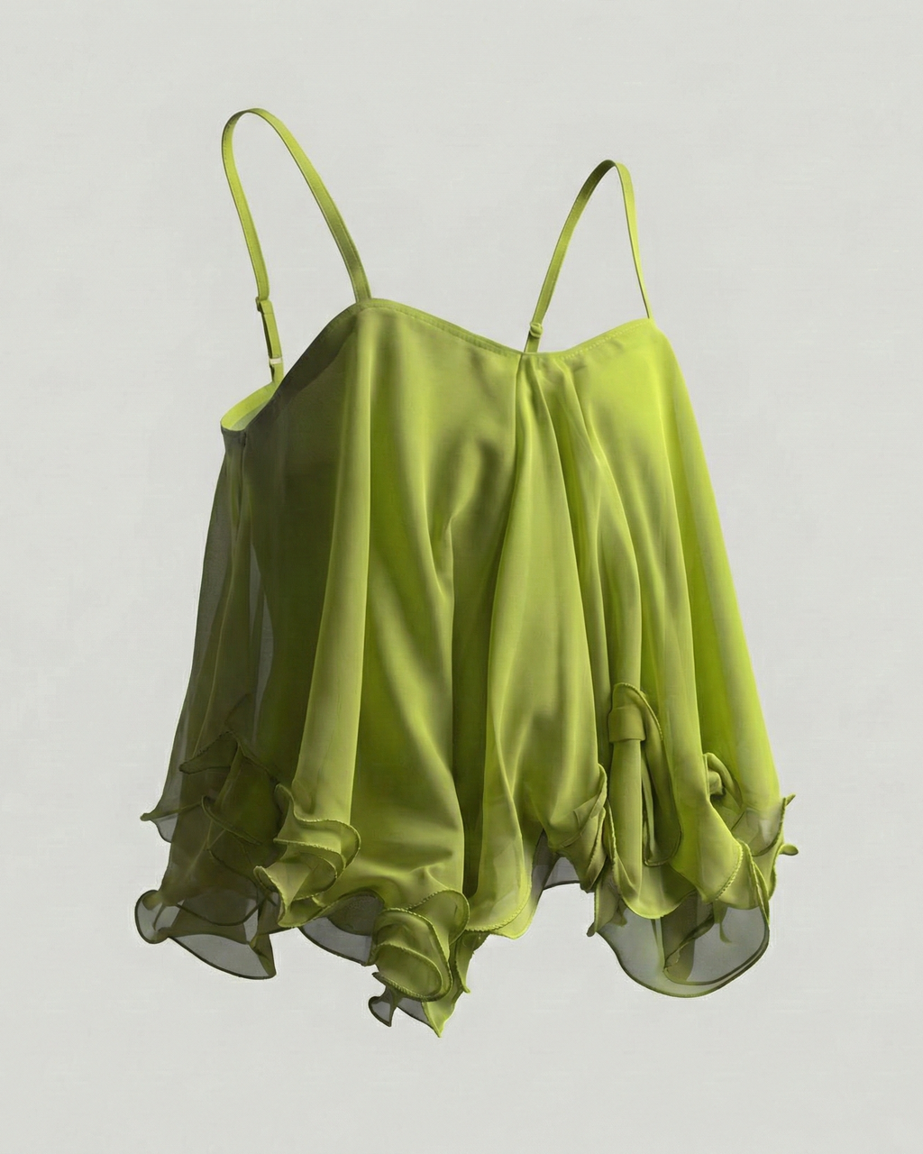 Cloud Ruffle Flowy Camisole