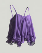 Cloud Ruffle Flowy Camisole