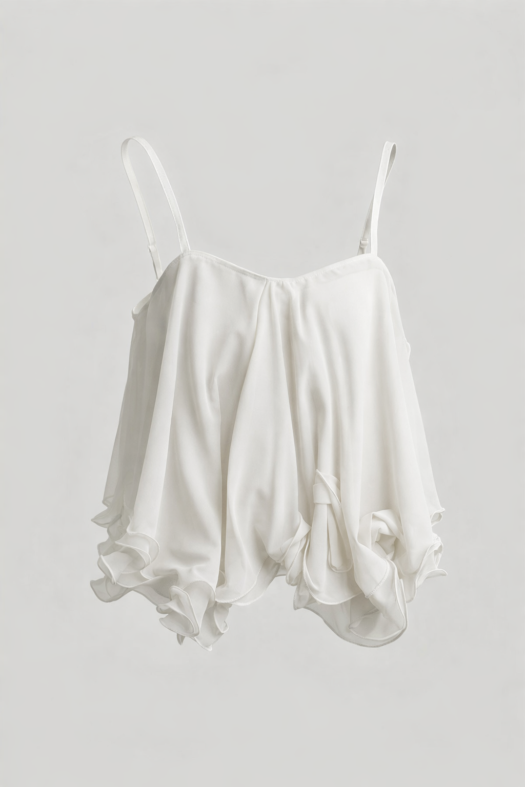 Cloud Ruffle Flowy Camisole