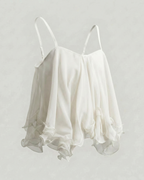 Cloud Ruffle Flowy Camisole