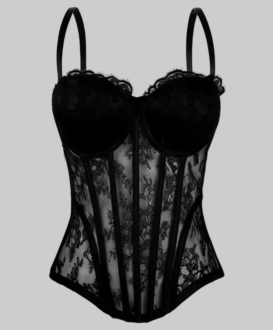 Romantic Hard-Padded Underwire Corset