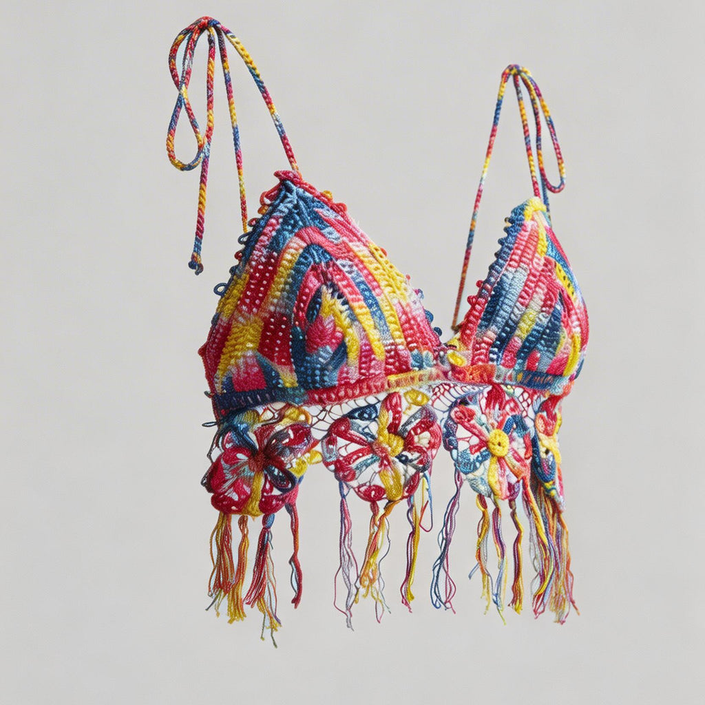 Bohemian Sunset Crochet Bralette