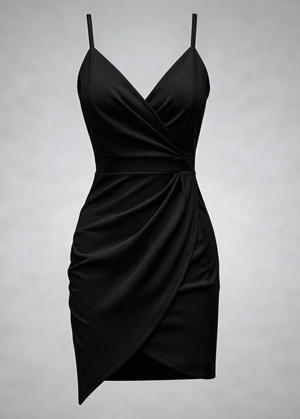 Ethereal V-Neck Wrap Dress