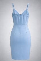 Ethereal V-Neck Wrap Dress