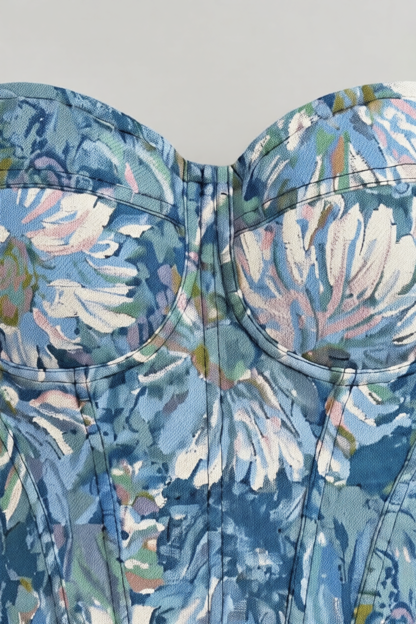 Heritage Brocade Corset Top