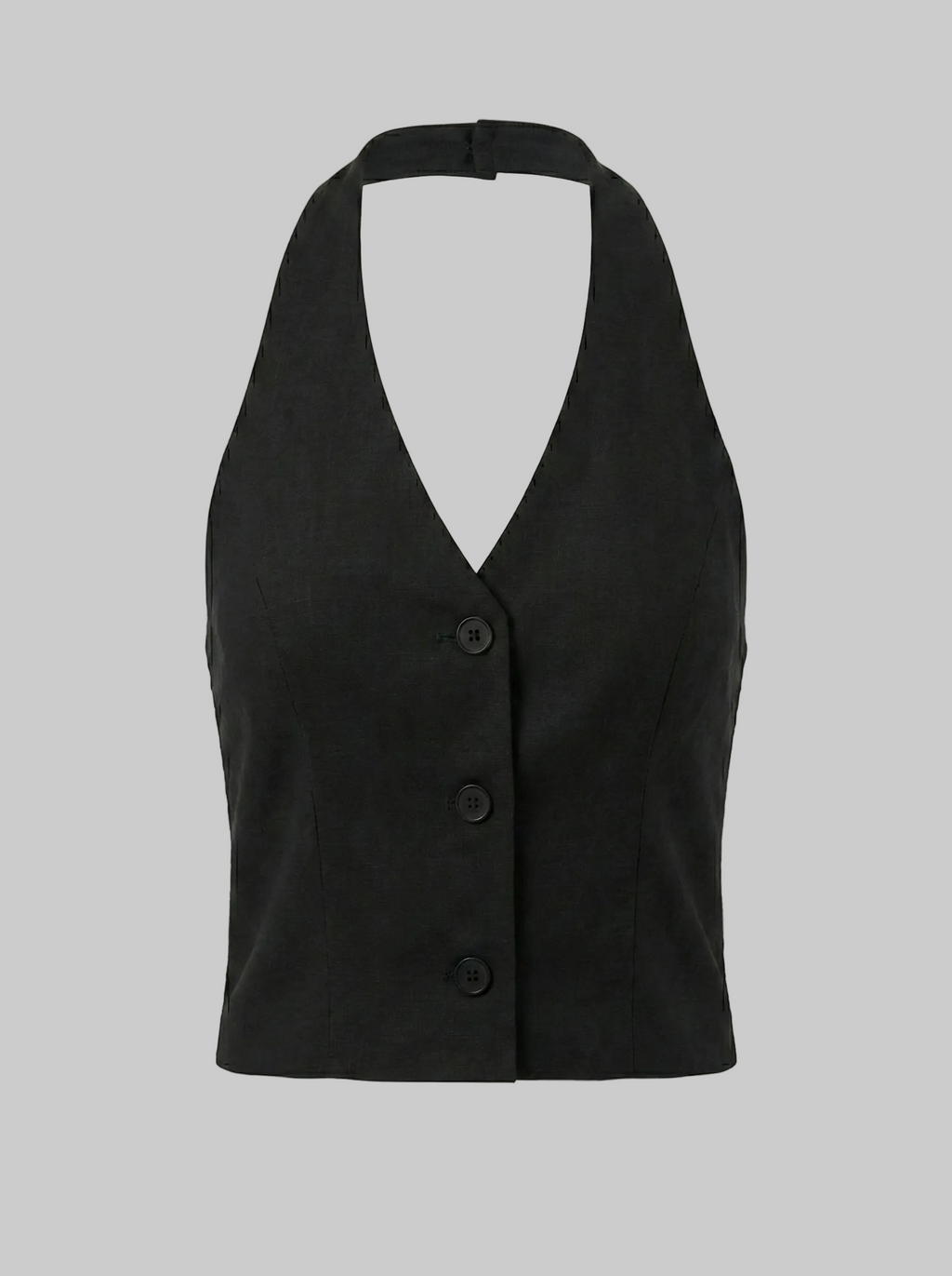 Modern Waistcoat Halter Top