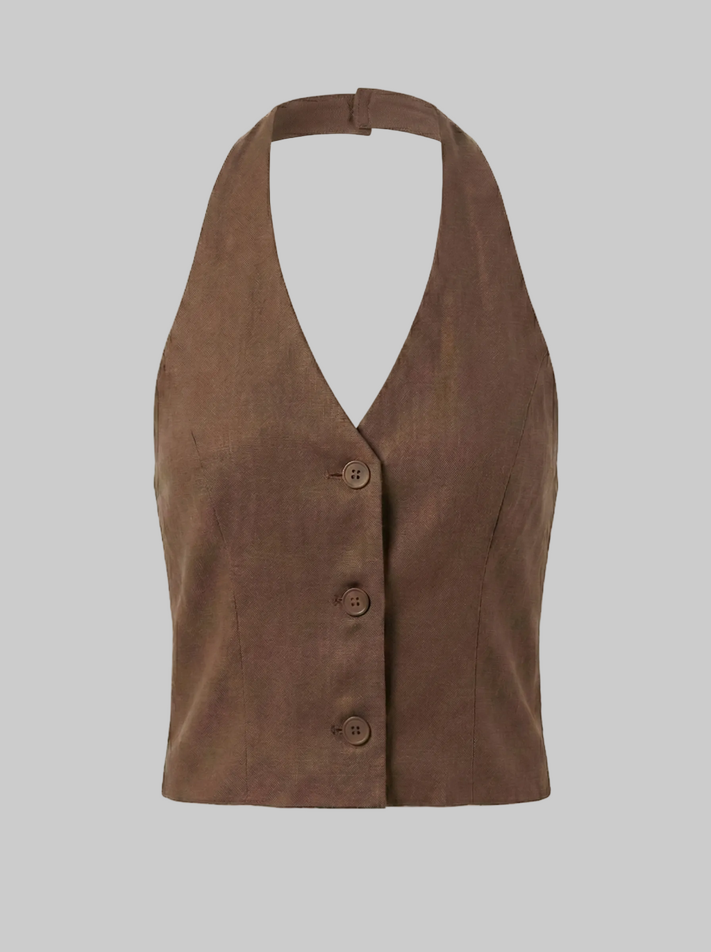 Modern Waistcoat Halter Top