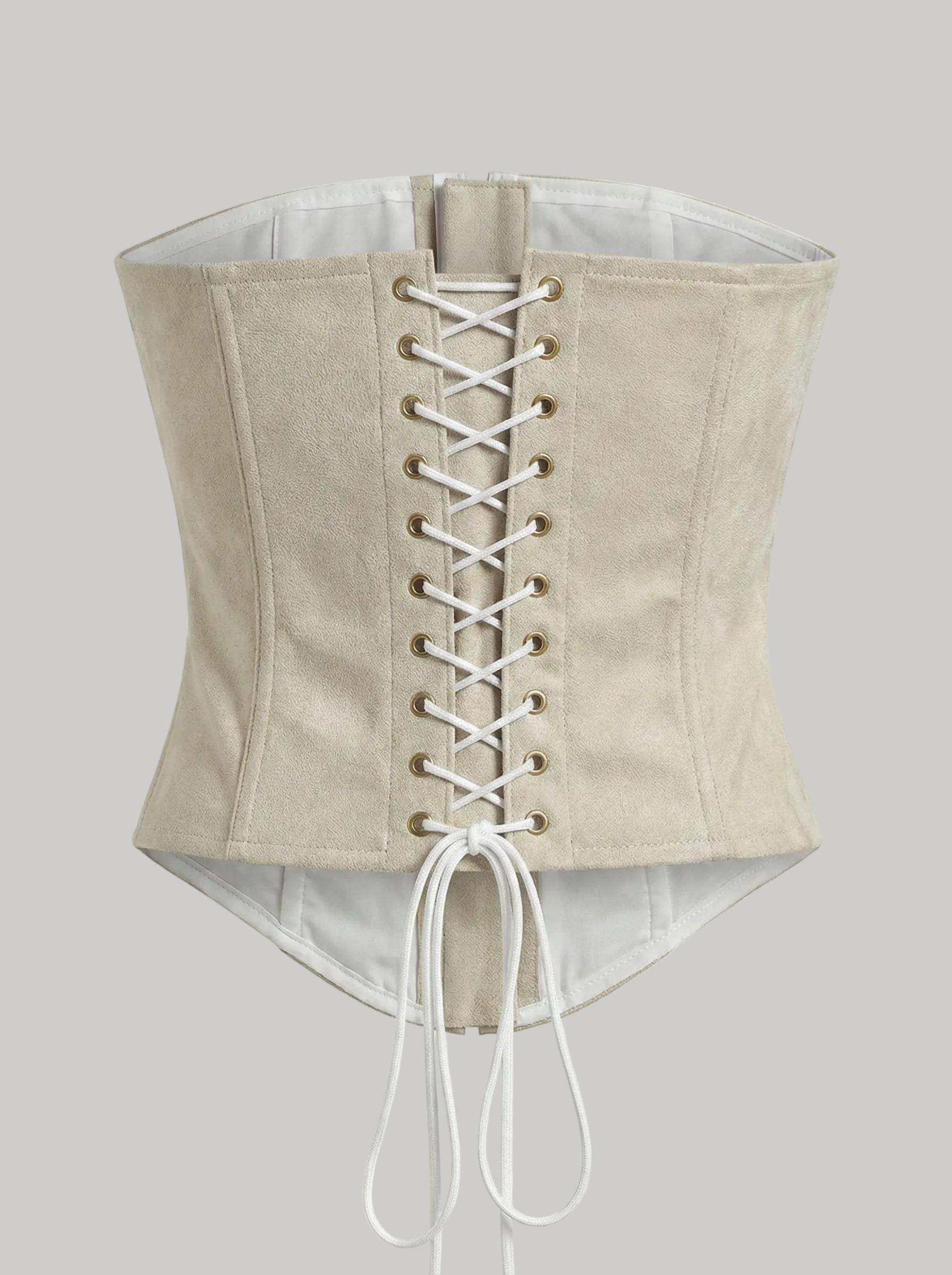 Downtown Chic Leather Corset