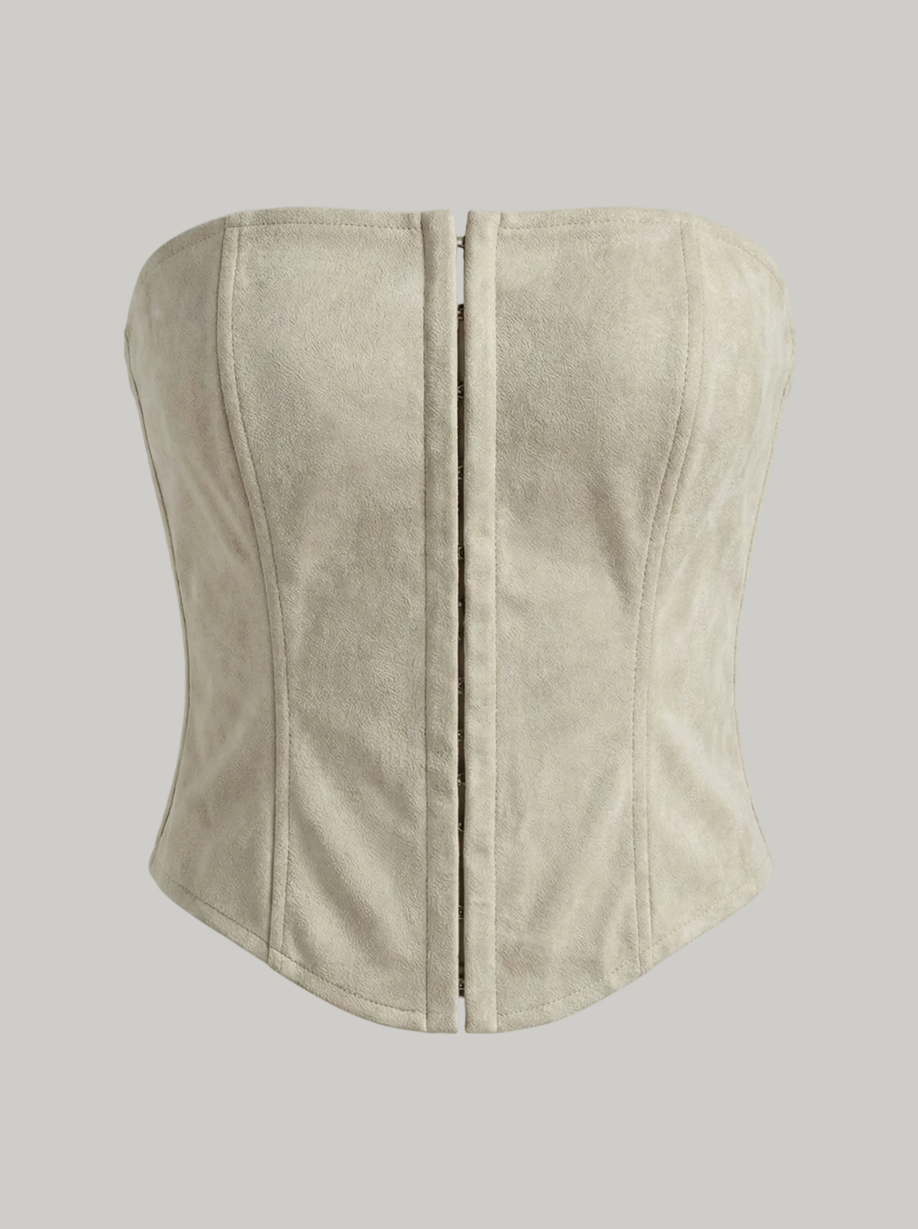 Downtown Chic Leather Corset