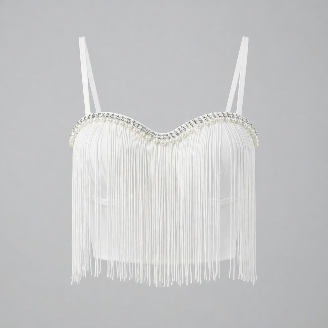 The Opulence Fringe Bustier