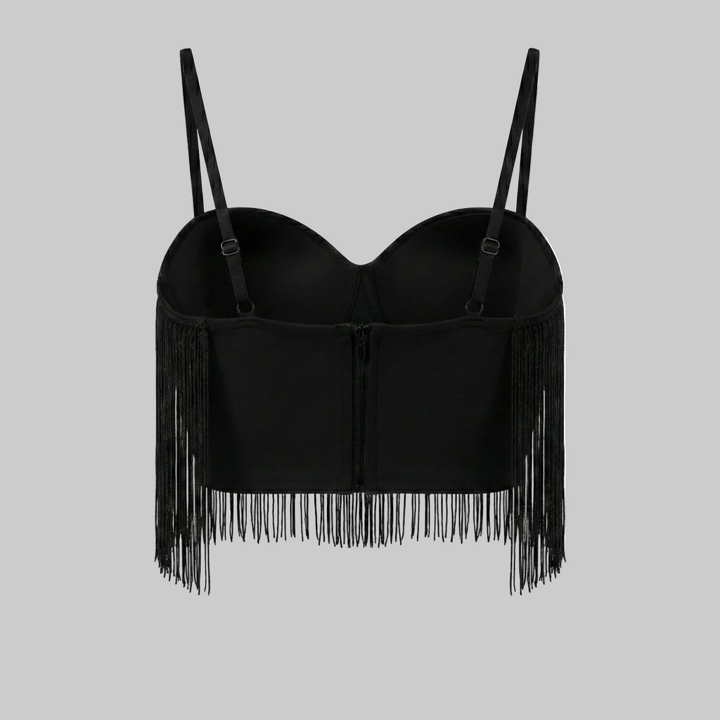 The Opulence Fringe Bustier