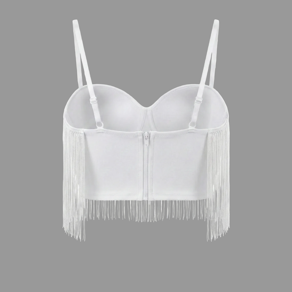 The Opulence Fringe Bustier