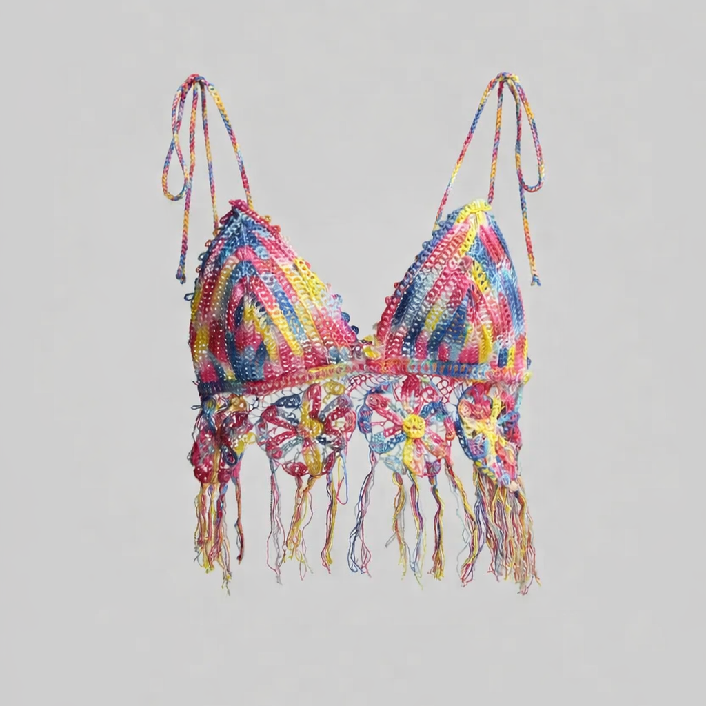 Bohemian Sunset Crochet Bralette