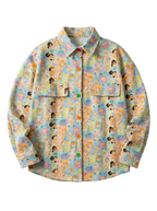 Illustrated Dreams Graphic Shacket