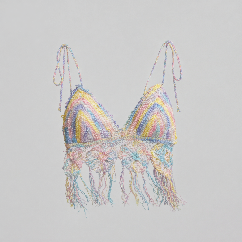 Bohemian Sunset Crochet Bralette