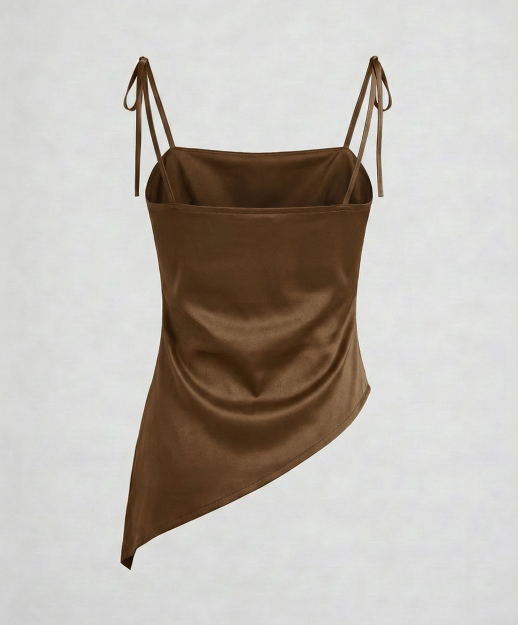 Tie-Strap Satin Cami Top