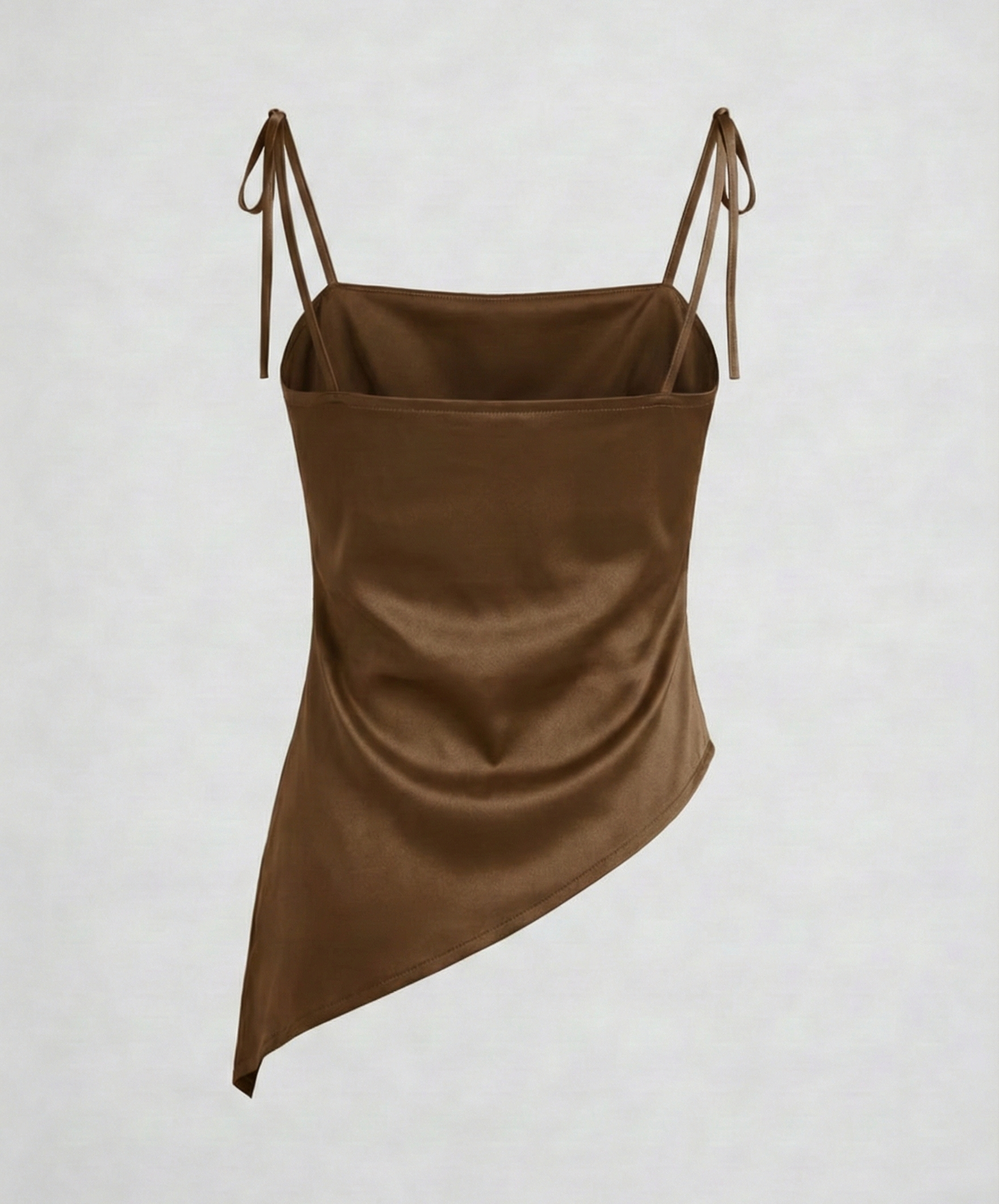 Tie-Strap Satin Cami Top