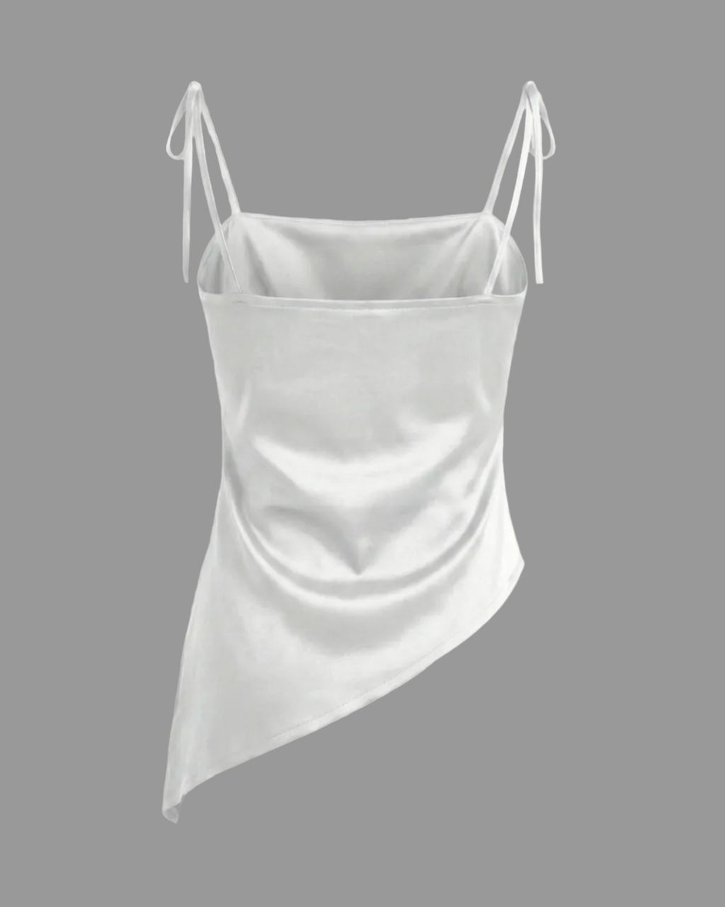 Tie-Strap Satin Cami Top